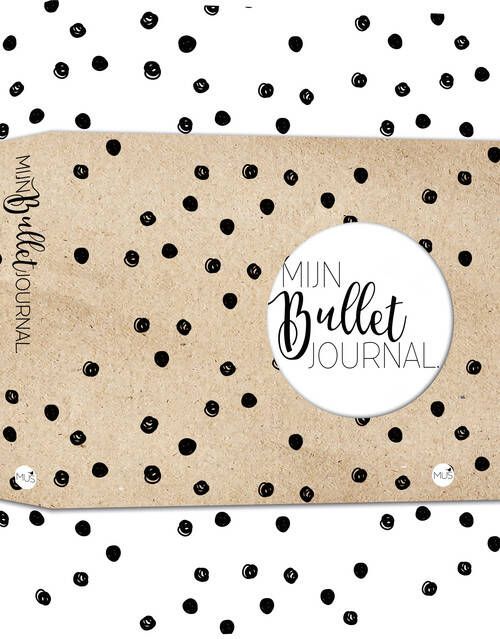 Office Bullet Journal black dot