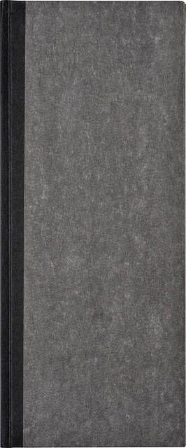 Office Winkelboek smalfolio 192blz gelinieerd grijs gewolkt