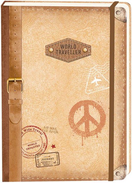 Office Notitieboek Travel A5 lijn 92 pagina's softcover