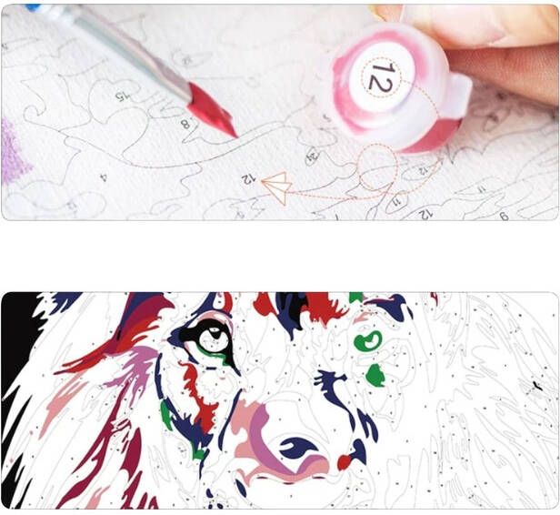 Office Schilderen op nummers koe - Foto 2