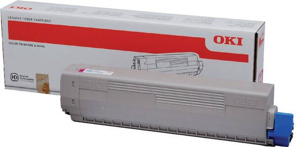 Oki Toner Kit magenta 10000 pagina&apos s 44844506