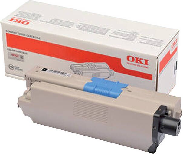 Oki toner zwart 3500 pagina&apos;s OEM: 46508712