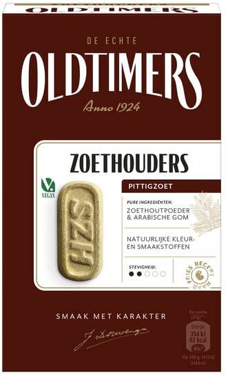 Oldtimers Drop Sneker zoethoudertjes doos 235gr