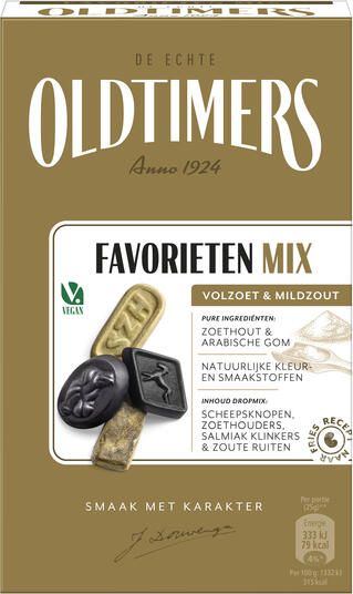 Oldtimers Drop Jochums favorieten doos 235 gram - Foto 1