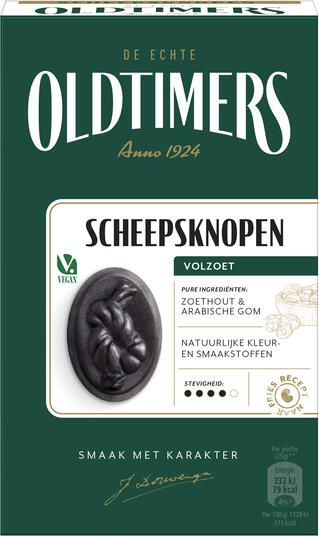 Oldtimers Drop scheepsknopen doos 235gr - Foto 1