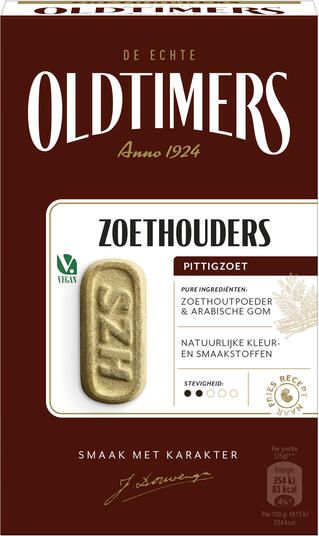 Oldtimers Drop Sneker zoethoudertjes doos 235gr - Foto 1