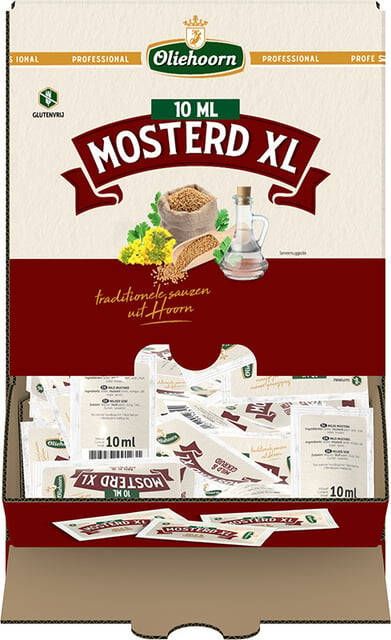 Oliehoorn Franse Mosterd doos van 300 zakjes van 10 ml