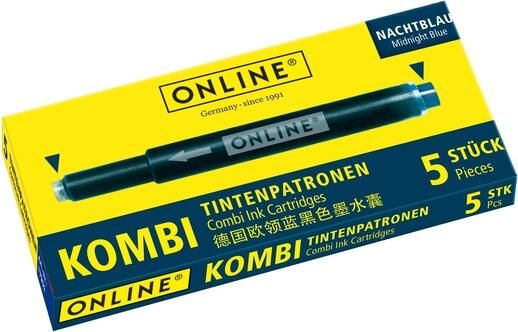 Online Inktpatroon Kombi nachtblauw doos Ã  5 stuks