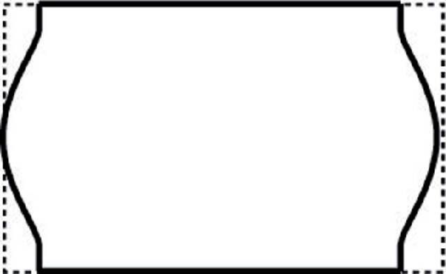 Open-Data Prijsetiket 16x26mm S14 Sato Judo afneembaar wit