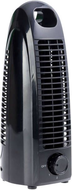 OPUS 2 Ventilator mini toren zwart - Foto 1