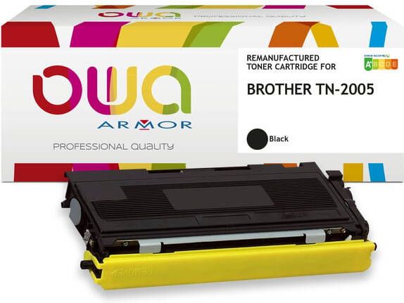 OWA (OAR) Toner OWA alternatief tbv Brother TN-2005 zwart jumbo