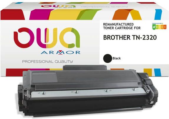 OWA (OAR) Toner OWA alternatief tbv Brother TN-2320 zwart jumbo