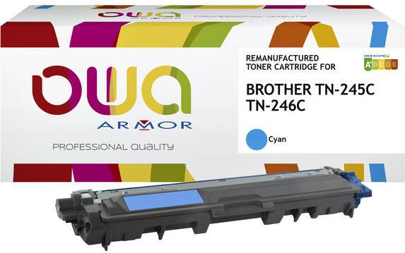 OWA Toner alternatief tbv Brother TN-245C blauw