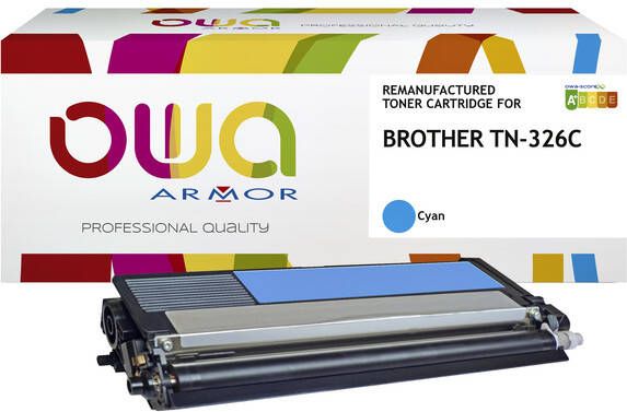 OWA (OAR) Toner OWA alternatief tbv Brother TN-326C blauw