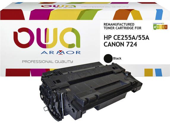 OWA (OAR) Tonercartridge OWA alternatief tbv HP CE255A zwart