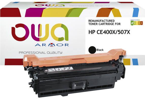 OWA (OAR) Tonercartridge OWA alternatief tbv HP CE400X zwart
