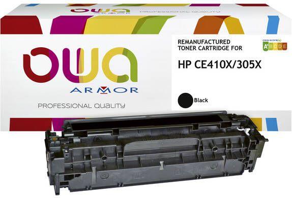 OWA (OAR) Tonercartridge OWA alternatief tbv HP CE410X zwart