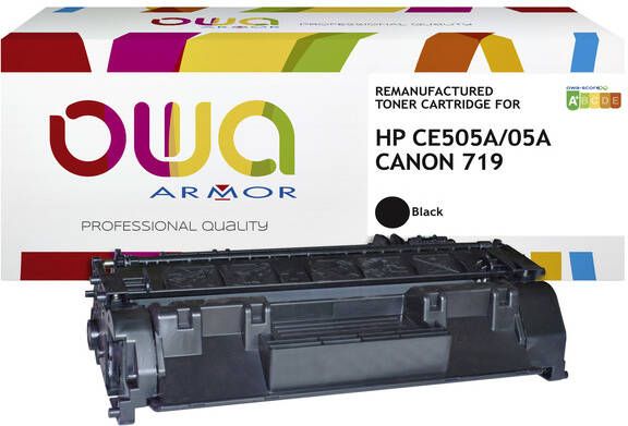 OWA (OAR) Tonercartridge OWA alternatief tbv HP CE505A zwart