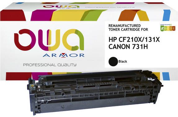 OWA (OAR) Tonercartridge OWA alternatief tbv HP CF210X zwart