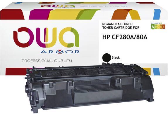 OWA (OAR) Tonercartridge OWA alternatief tbv HP CF280A zwart