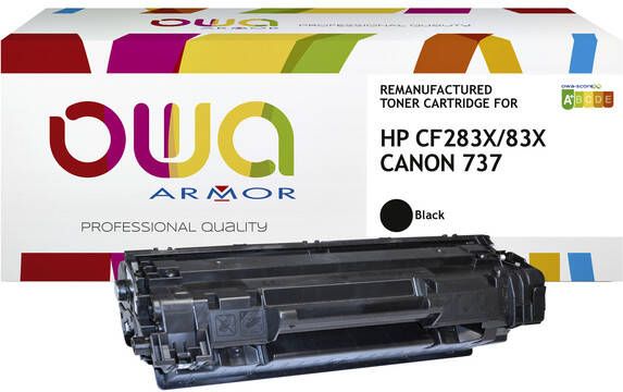 OWA (OAR) Tonercartridge OWA alternatief tbv HP CF283X zwart