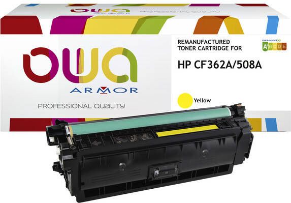 OWA (OAR) Tonercartridge OWA alternatief tbv HP CF362A geel