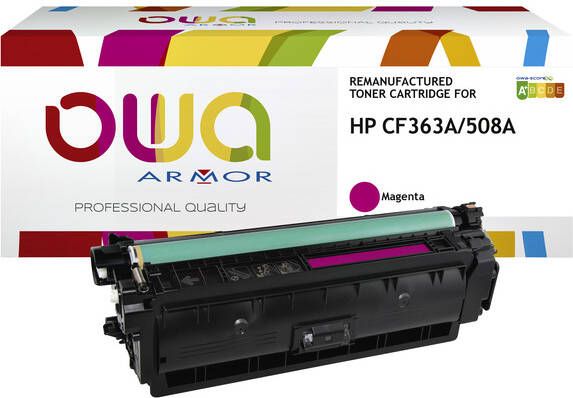 Howard Leight Tonercartridge OWA alternatief tbv HP CF363A rood