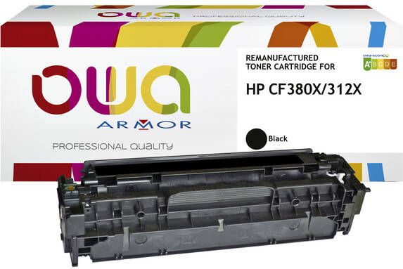 OWA (OAR) Tonercartridge OWA alternatief tbv HP CF380X zwart