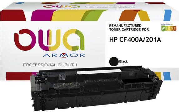 OWA (OAR) Tonercartridge OWA alternatief tbv HP CF400A zwart
