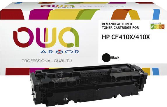 OWA (OAR) Tonercartridge OWA alternatief tbv HP CF410X zwart