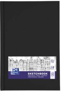 HAMELIN OXFORD dummyboek A6 96 vel 100g harde kartonnen kaft zwart