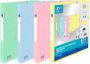 Oxford Top File+ elastobox rug van 2 5 cm geassorteerde pastelkleuren pak van 4 stuks - Thumbnail 2
