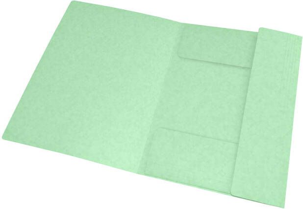 Oxford Elastomap Top File+ A4 3 kleppen 390gr pastel groen - Foto 3