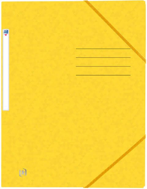 Oxford Elastomap Top File+ A4 geel