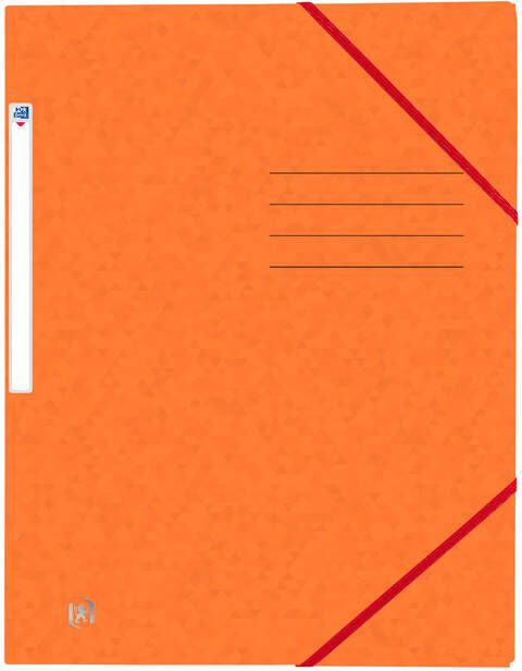 Oxford Elastomap Top File+ A4 oranje