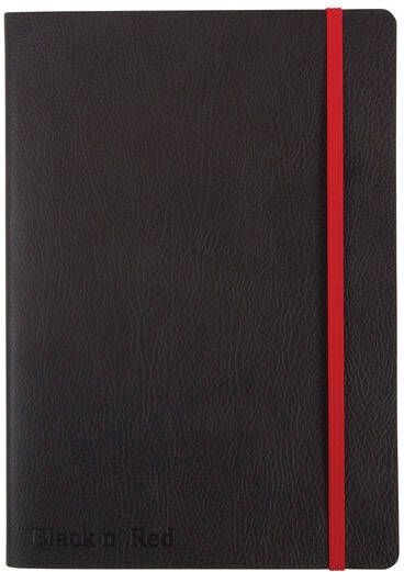 Oxford Notitieboek Black n'Red A5 business journal 72vel lijn