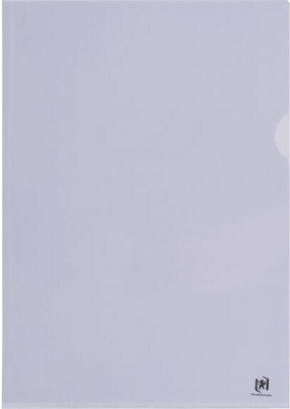 Oxford Insteekmap L-model A4 PVC 140µ glashelder 100 stuks