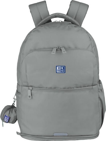 Oxford Rugzak B-Out gerecycled polyester 30l grijs