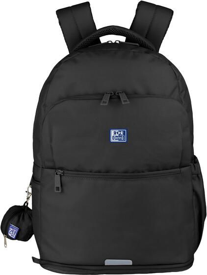 Oxford Rugzak B-Out gerecycled polyester 30l zwart