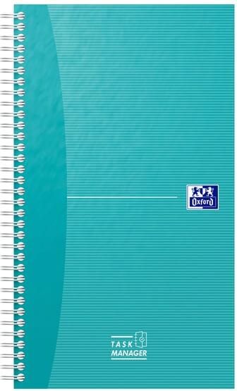 Oxford Task Manager 141x246 mm 115vel aqua
