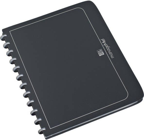 HAMELIN OXFORD Manage Me Vario-Zipp showalbum A4 25 tassen PP antraciet