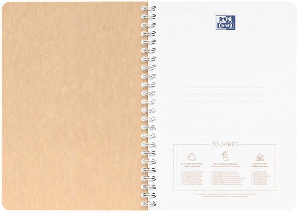 Oxford Touareg spiraalschrift 180 bladzijden ft A5 gelijnd geassorteerde kleuren - Foto 2