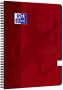 HAMELIN OXFORD Touch spiraalblok A4 gelijnd 70 vel 90g soepele kartonnen kaft rood - Thumbnail 2
