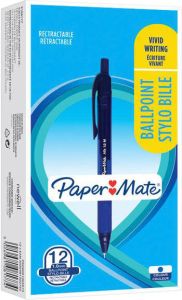 Paper Mate Balpen Alfa 1.0mm blauw