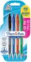 Paper Mate balpen Flexgrip Gel blister van 4 geassorteerde stuks - Thumbnail 2