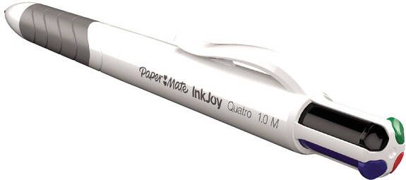 Paper Mate Inkjoy Quatro Standaard 4-kleurenbalpen medium klassieke inktkleuren