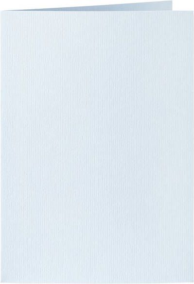 Papicolor Correspondentiekaart dubbel 105x148mm babyblauw pak Ã  6 stuks