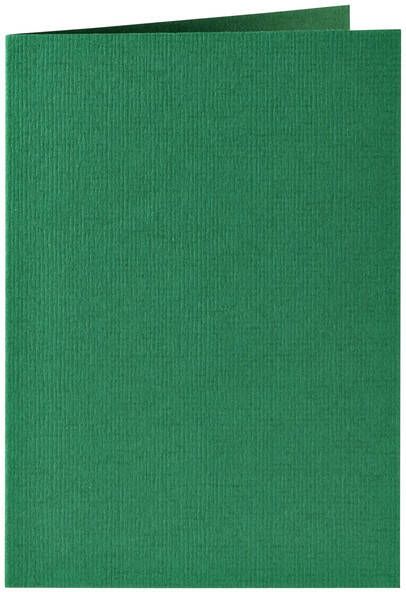 Papicolor Correspondentiekaart dubbel 105x148mm dennengroen pak Ã  6 stuks