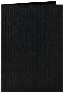 Papicolor Correspondentiekaart dubbel 105x148mm ravenzwart