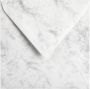 Papicolor Envelop 140x140mm Marble grijs - Thumbnail 1